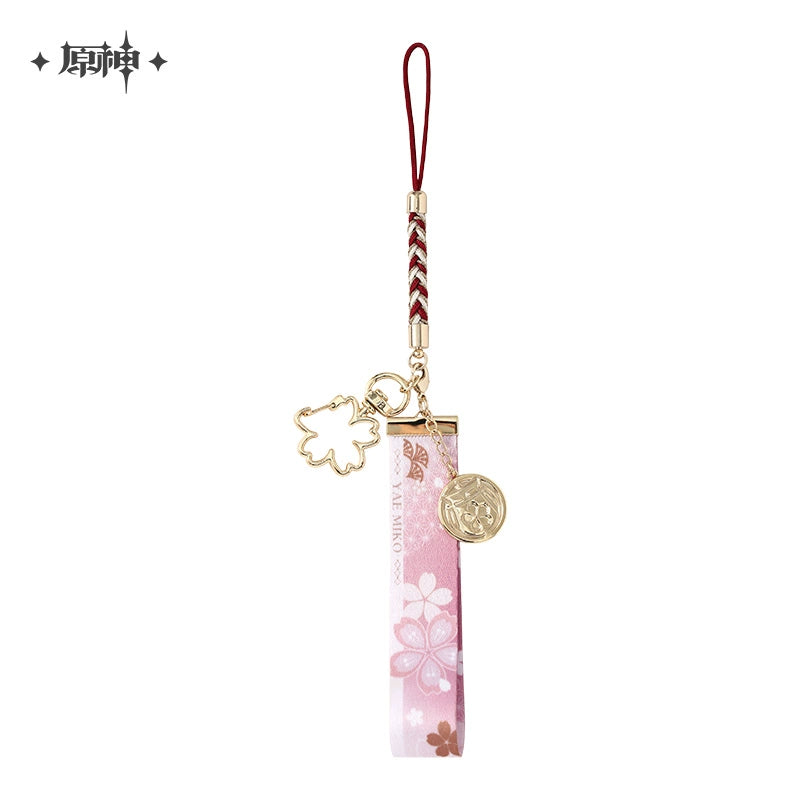 [Official Merchandise] Yae Miko Theme Impression Series Metal Bookmark/Lanyard Keychain | Genshin Impact