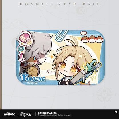[Pre-Order] Pom-Pom Photo Album Series Tinplate Badge | Honkai: Star Rail (Within 200 Days)