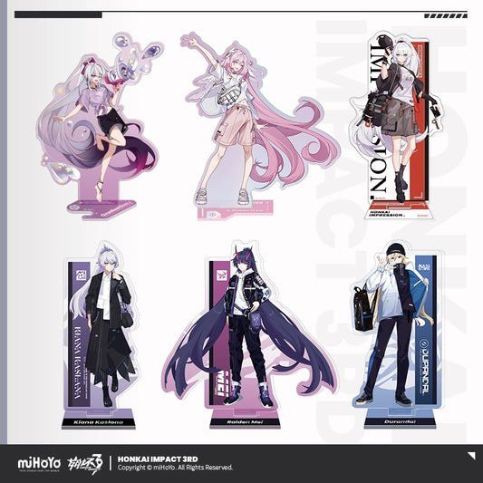 [Official Merchandise] Valkyries Costume Illustration Series Standee | Honkai Impact 3rd
