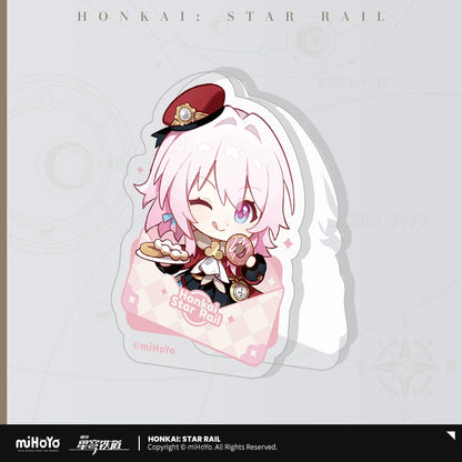 [Pre-Order] Nameless Medal Series Acrylic Clip | Honkai: Star Rail (Within 200 Days)