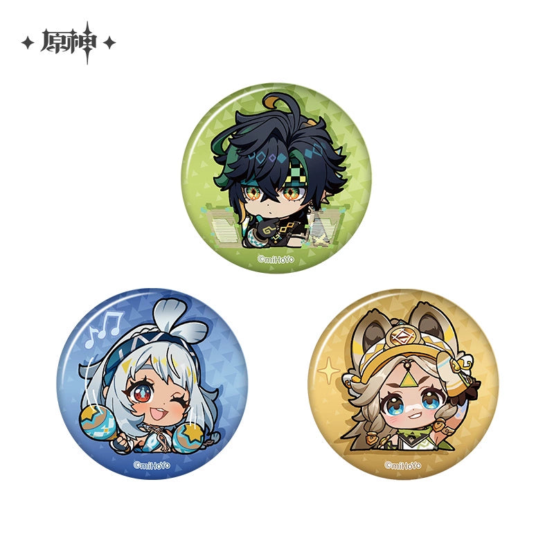 [Pre-Order] Chibi Emoji Series Badge - Natlan | Genshin Impact (Jan 2025)