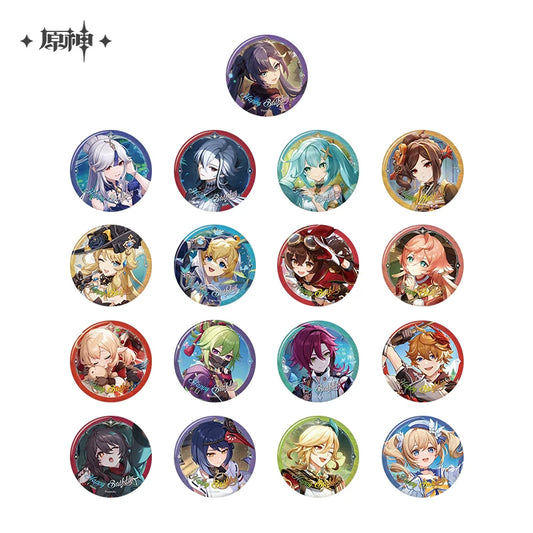 [Pre-Order] Birthday Series Character Badges 2025 Vol.2 | Genshin Impact (May 2026)