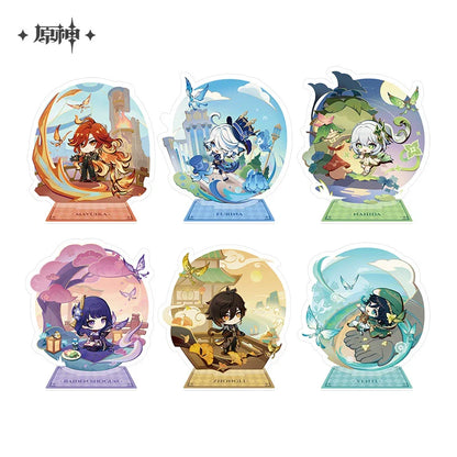 [Official Merchandise] Teyvat Exhibition Theme Series Chibi Merchandise | Genshin Impact