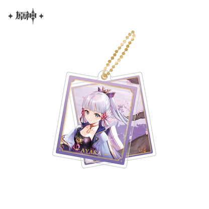 [Official Merchandise] Genshin Impact Theme Series Character Double-Sided Acrylic Keychains