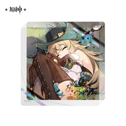 [Pre-Order] Birthday Series Character Thick Acrylic Coasters 2025 | Genshin Impact (Nov 2025)