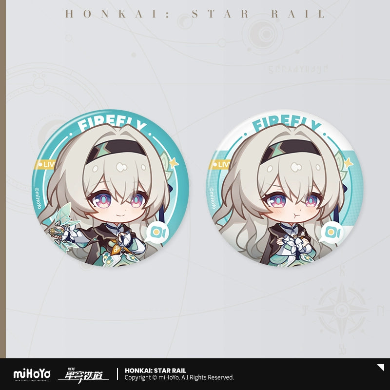 [Official Merchandise] Owlbert’s Reception Room Series Tinplate Badge Set | Honkai: Star Rail