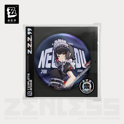 [Pre-Order] Illustration Series Tinplate Badges Victoria Housekeeping | Zenless Zone Zero (Oct 2024)