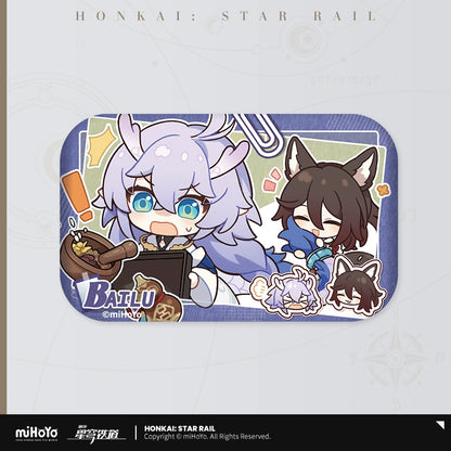 [Pre-Order] Pom-Pom Photo Album Series Tinplate Badge | Honkai: Star Rail (Within 200 Days)