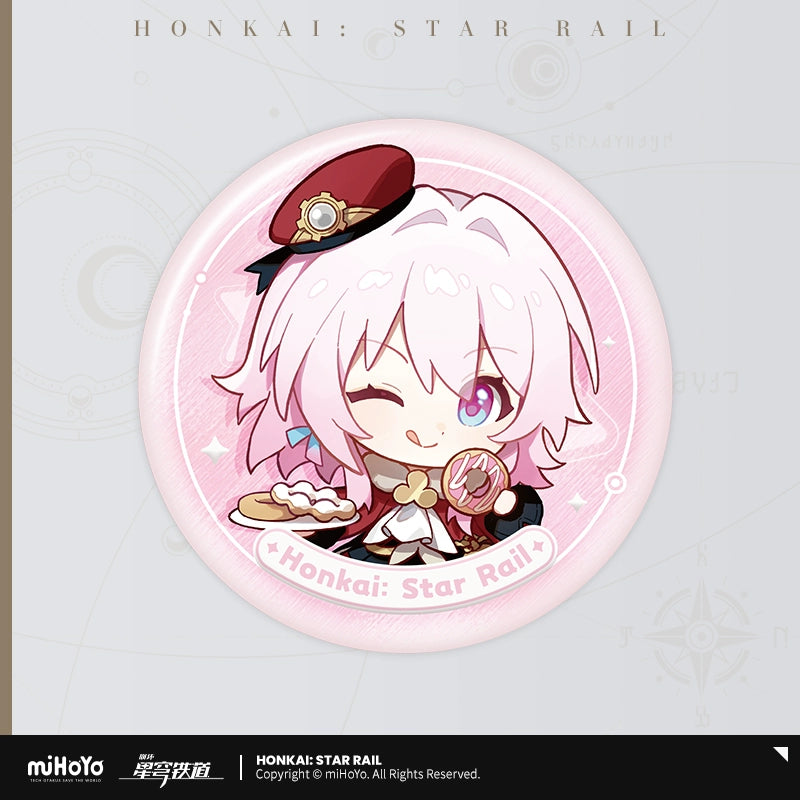 [Pre-Order] Nameless Medal Series Tinplate Badge | Honkai: Star Rail (Within 200 Days)