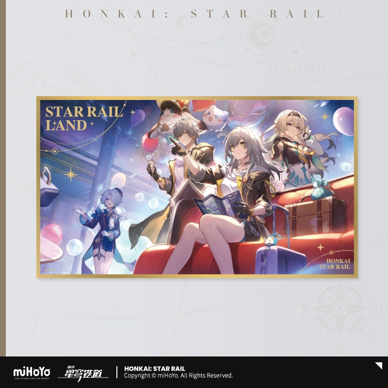 [Official Merchandise] Star Rail LAND Series: Acrylic Shikishi | Honkai: Star Rail