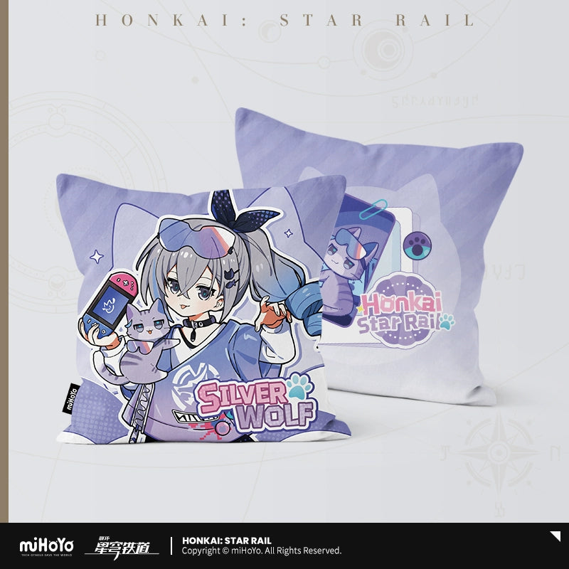 [Pre-Order] Little Cat Series Square Pillow | Honkai: Star Rail (Within 200 Days)