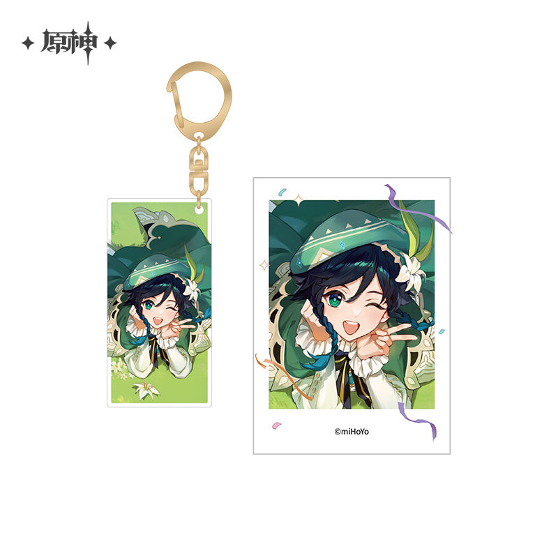 [Official Merchandise] Genshin Impact Keychain & Instant Photo Set, FES2023