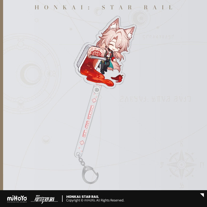 [Official Merchandise] KFC Series Chibi Illustration Acrylic Photo Stick | Honkai: Star Rail