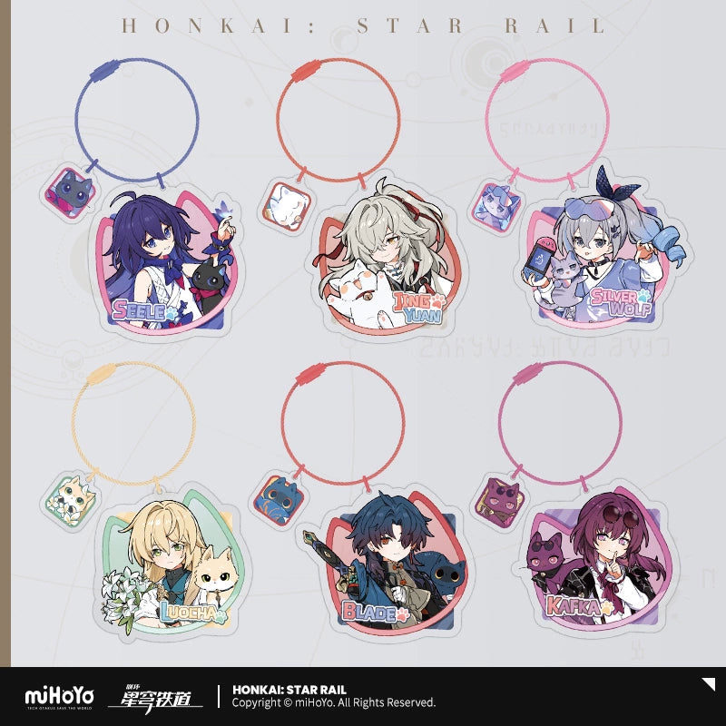 [Pre-Order] Little Cat Series Acrylic Charm | Honkai: Star Rail (Oct 2024)