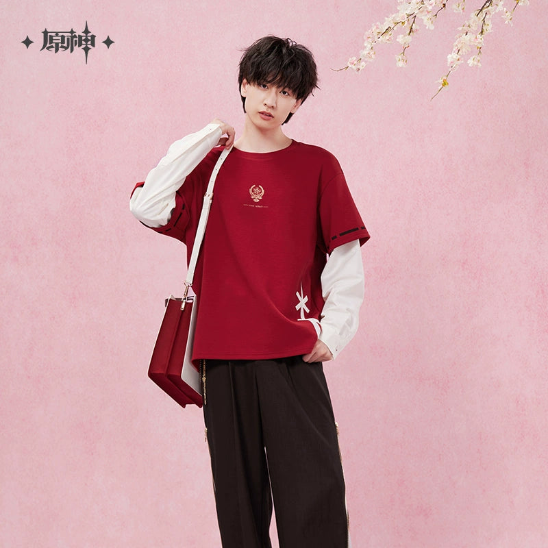 [Pre-Order] Yae Miko Theme Impression Series Patchwork Long-Sleeve T-Shirt | Genshin Impact (Nov 2024)