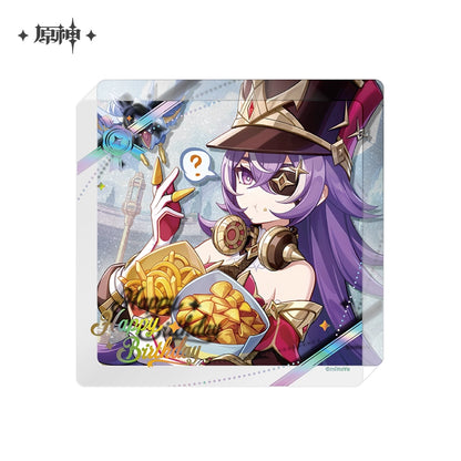 [Pre-Order] Birthday Series Character Thick Acrylic Coasters 2025 | Genshin Impact (Nov 2025)