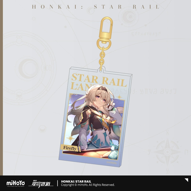 [Official Merchandise] Star Rail LAND Series: Acrylic Charms | Honkai: Star Rail