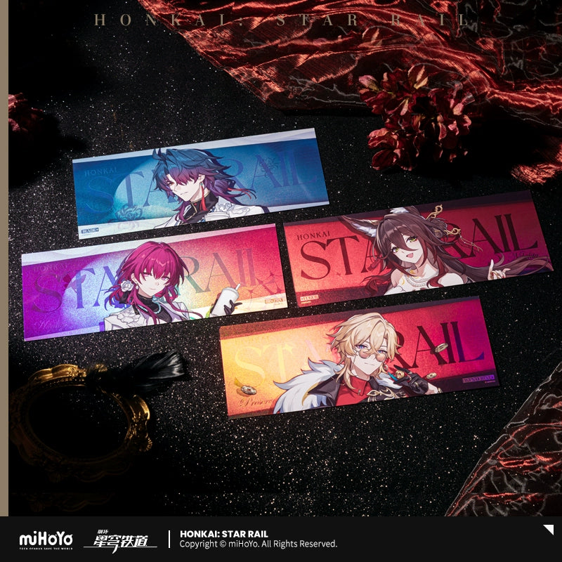 [Pre-Order] Express Travel Notes Series Holographic Ticket | Honkai: Star Rail (Within 200 Days)
