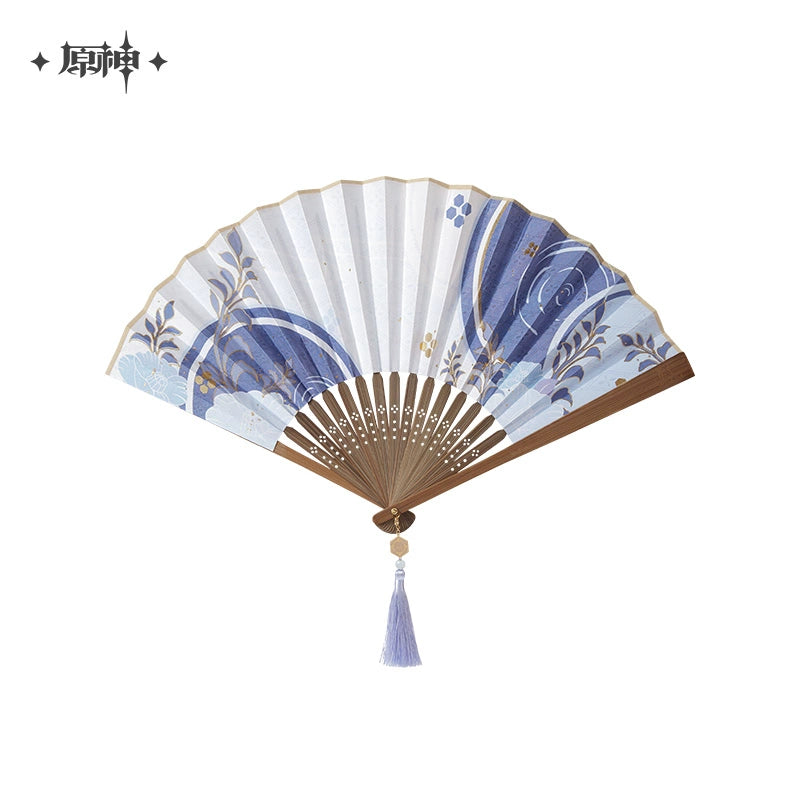 [Pre-Order] Kamisato Ayato Theme Impression Series Silk Folding Fan | Genshin Impact (Nov 2025)