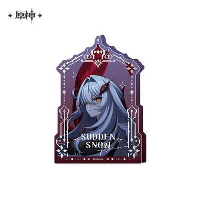 [Pre-Order] Sudden Snow Series Merchandise Thick Acrylic Ornament | Genshin Impact (Jan 2027)