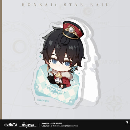 [Pre-Order] Nameless Medal Series Acrylic Clip | Honkai: Star Rail (Within 200 Days)