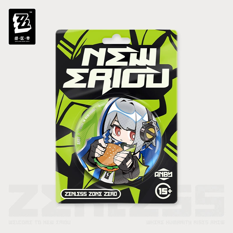 [Pre-Order] Ridu Series Chibi Tinplate Badges Cunning Hares | Zenless Zone Zero (Oct 2024)