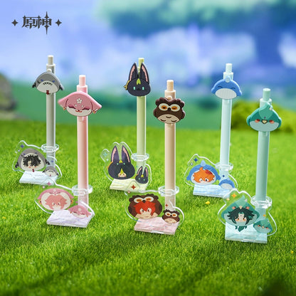 [Pre-Order] Teyvat Zoo Series Gel Pens (Set of Two) | Genshin Impact (Oct 2024)