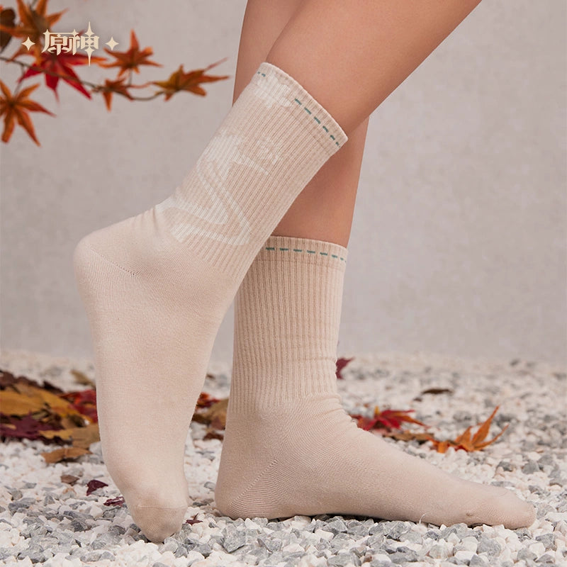 [Pre-Order] Kaedehara Kazuha Theme Impression Series Crew Socks | Genshin Impact (Dec 2024)