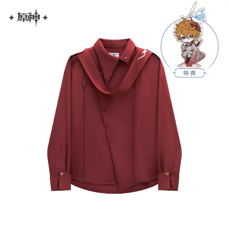 [Pre-Order/Limited] Tartaglia Theme Impression Series Ribbon Long Sleeve Shirt | Genshin Impact (Aug 2026)