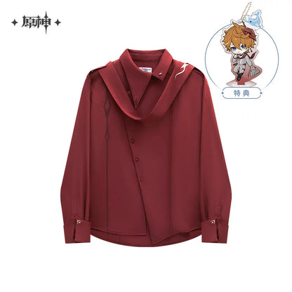 [Pre-Order/Limited] Tartaglia Theme Impression Series Ribbon Long Sleeve Shirt | Genshin Impact (Aug 2026)