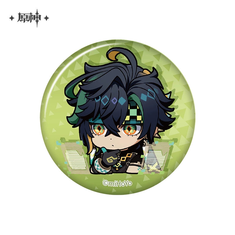 [Pre-Order] Chibi Emoji Series Badge - Natlan | Genshin Impact (Jan 2025)