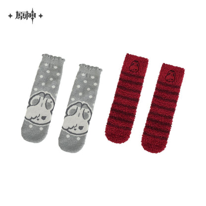 [Pre-Order] House of the Hearth Winter Series Fuzzy Home Socks | Genshin Impact (Feb 2025)