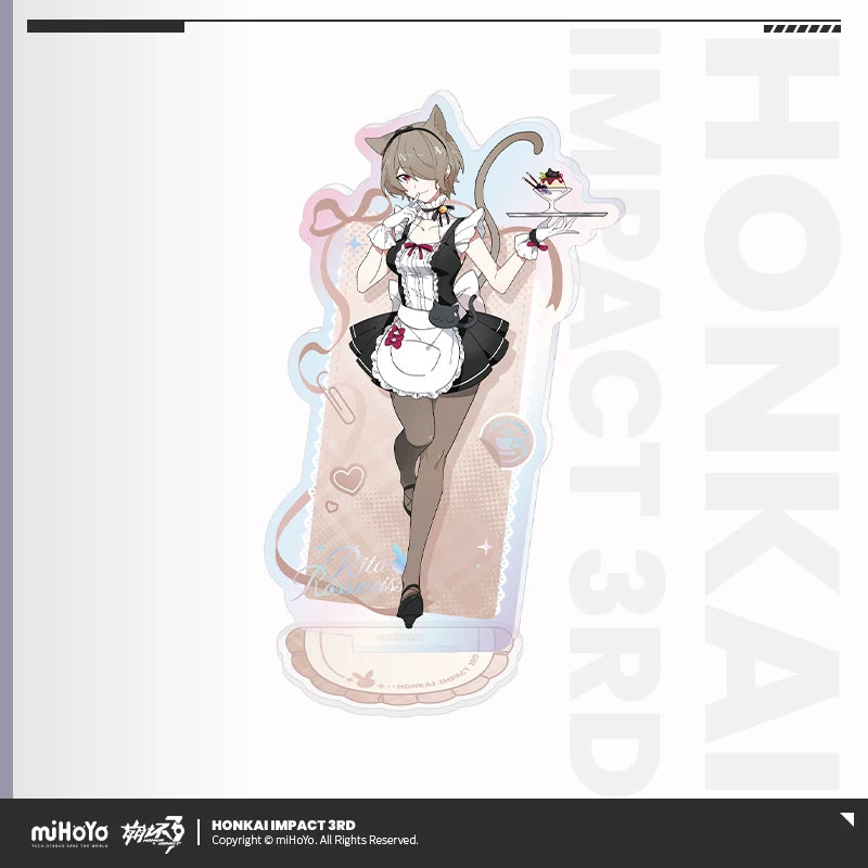 [Pre-Order] Fluffy Cafe Series Acrylic Stand | Honkai Impact 3rd (Within 200 Days)