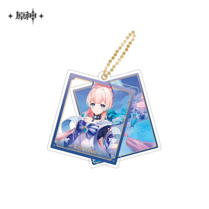 [Official Merchandise] Genshin Impact Theme Series Character Double-Sided Acrylic Keychains