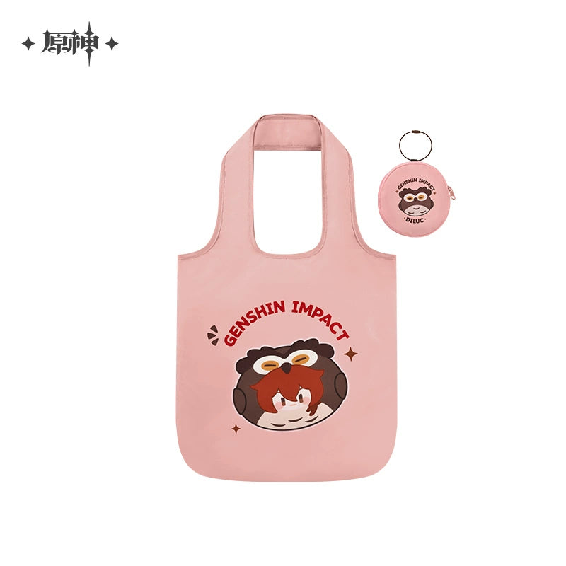 [Official Merchandise] Teyvat Zoo Series Foldable Tote Bag | Genshin Impact