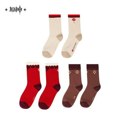 [Pre-Order] Klee Theme Impression Series: Crew Socks | Genshin Impact (Feb 2024)