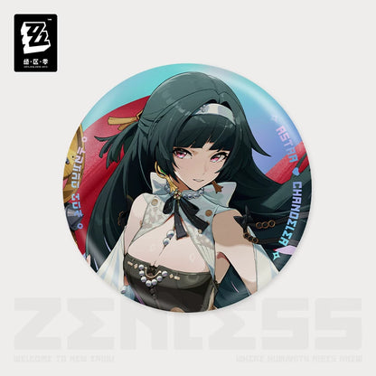 [Official Merchandise] Eridu Fashion Series Tinplate Badge | Zenless Zone Zero