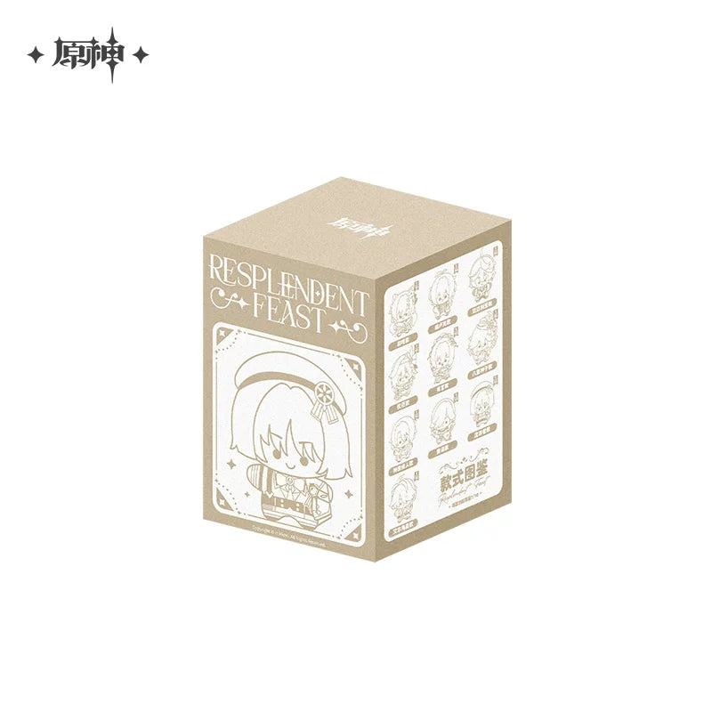 [Pre-Order] Resplendent Feast Series Chibi Hangable Plushies Blind Box | Genshin Impact (Aug 2026)
