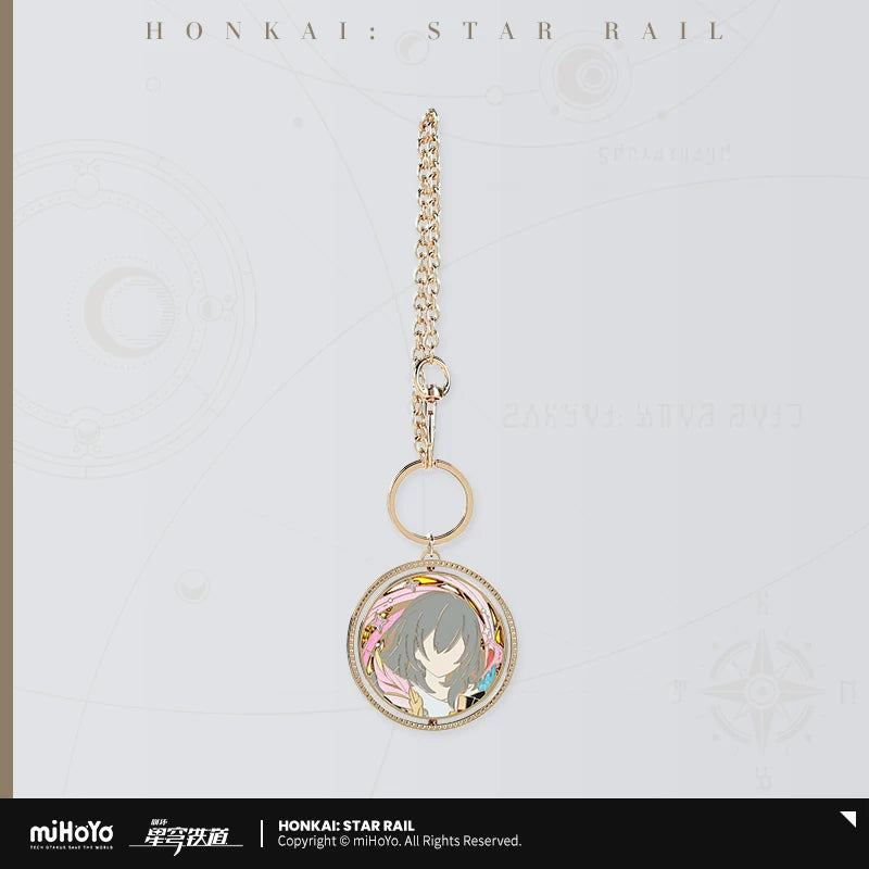 [Pre-Order] Trailblazer Writes Rotating Metal Charm | Honkai: Star Rail (Within 200 Days)
