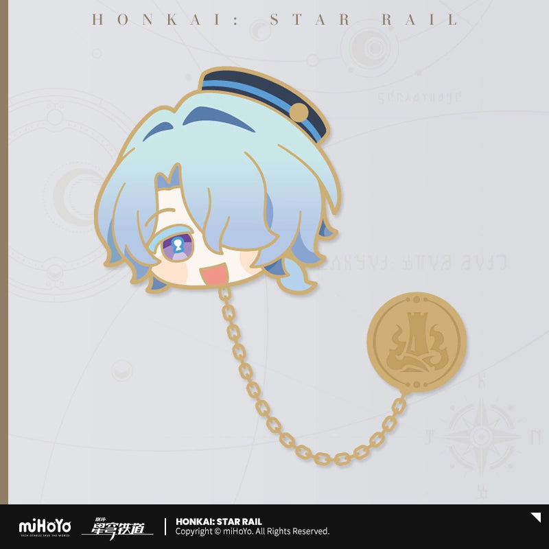 [Pre-Order] Pom-Pom Exhibition Hall Series Metal Badge | Honkai: Star Rail (Within 200 Days)