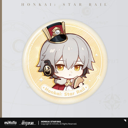 [Pre-Order] Nameless Medal Series Tinplate Badge | Honkai: Star Rail (Within 200 Days)