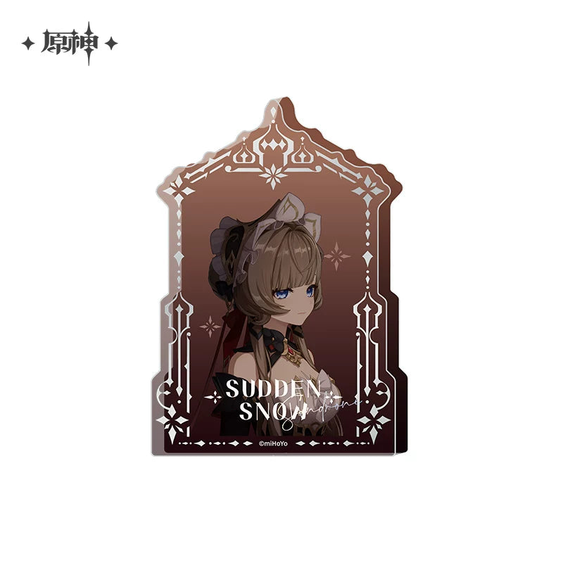 [Pre-Order] Sudden Snow Series Merchandise Thick Acrylic Ornament | Genshin Impact (Jan 2027)