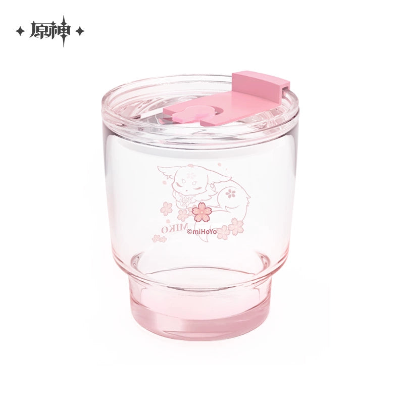 [Official Merchandise] Yae Miko • Divina Vulpes Series: Glass Cup | Genshin Impact