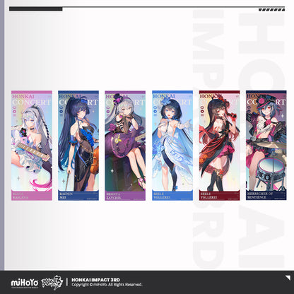 [Official Merchandise] Forest Capriccio Concert Theme Holographic Collectible Ticket Set | Honkai Impact 3rd
