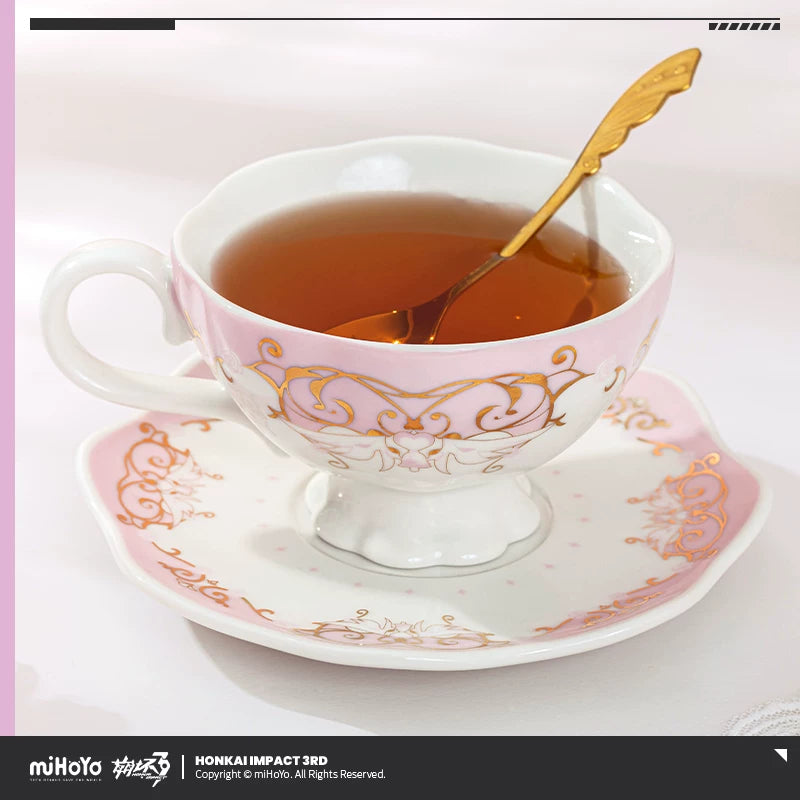 [Official Merchandise] Spotless Leisure Elysia Impression Cup and Saucer Set | Honkai Impact 3rd