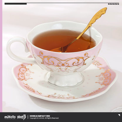 [Official Merchandise] Spotless Leisure Elysia Impression Cup and Saucer Set | Honkai Impact 3rd