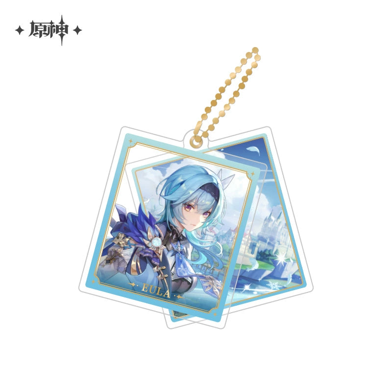 [Official Merchandise] Genshin Impact Theme Series Character Double-Sided Acrylic Keychains