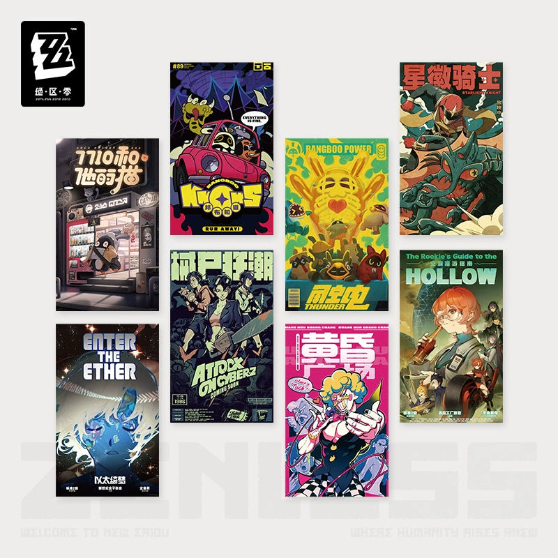 [Pre-Order] Random Play Videotapes Series Collectible Posters | Zenless Zone Zero (Dec 2024)