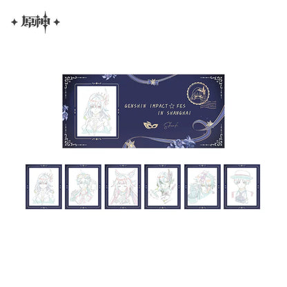 [Official Merchandise] FES2026 Series Original Art Film Ticket Stub Set | Genshin Impact
