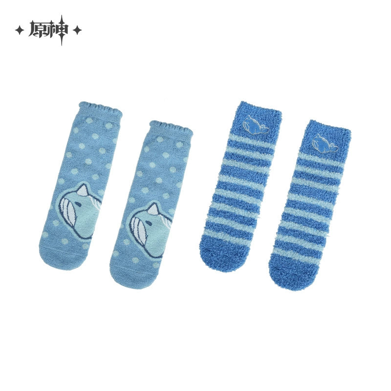 [Pre-Order] House of the Hearth Winter Series Fuzzy Home Socks | Genshin Impact (Feb 2025)